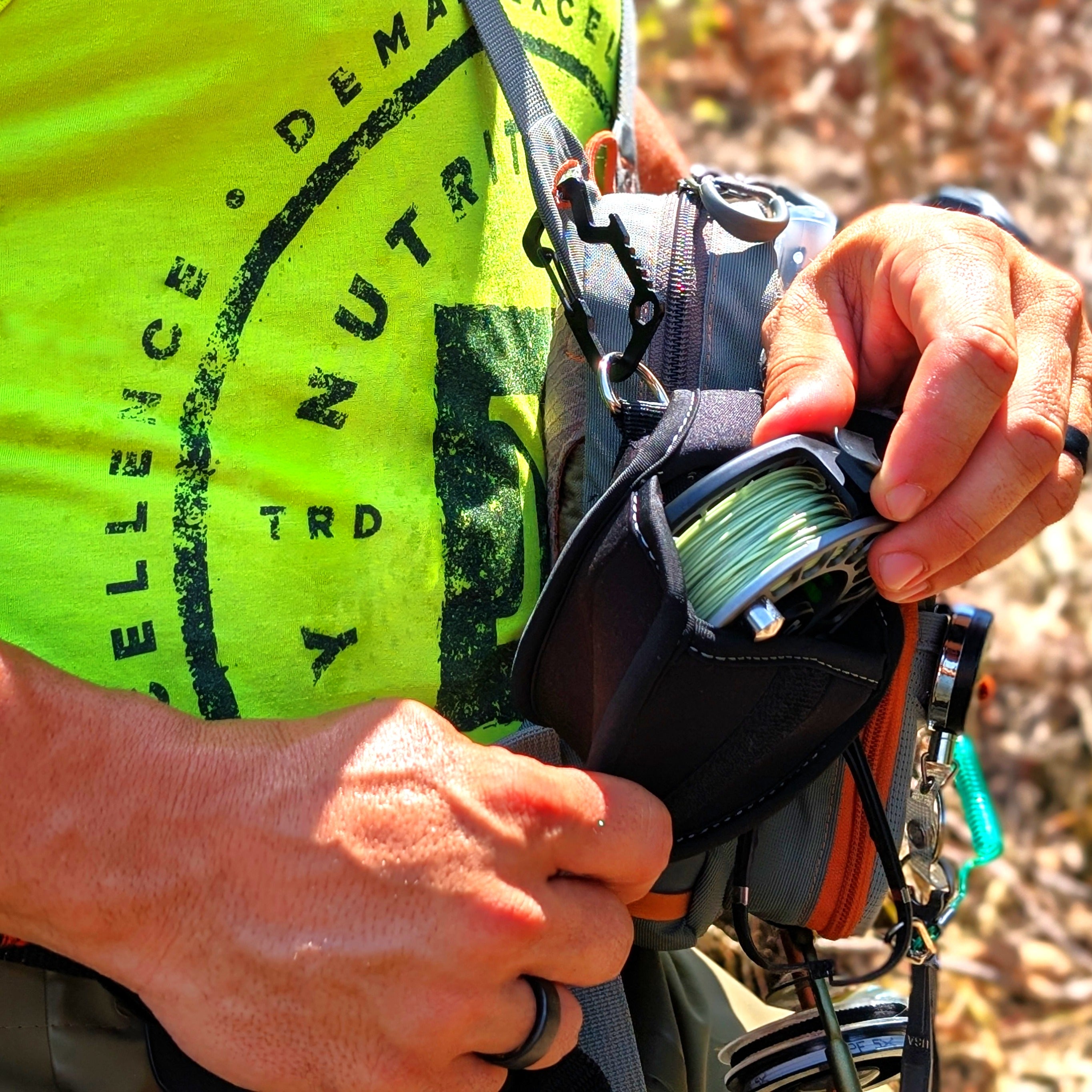 SATCHEL Fly Reel Case