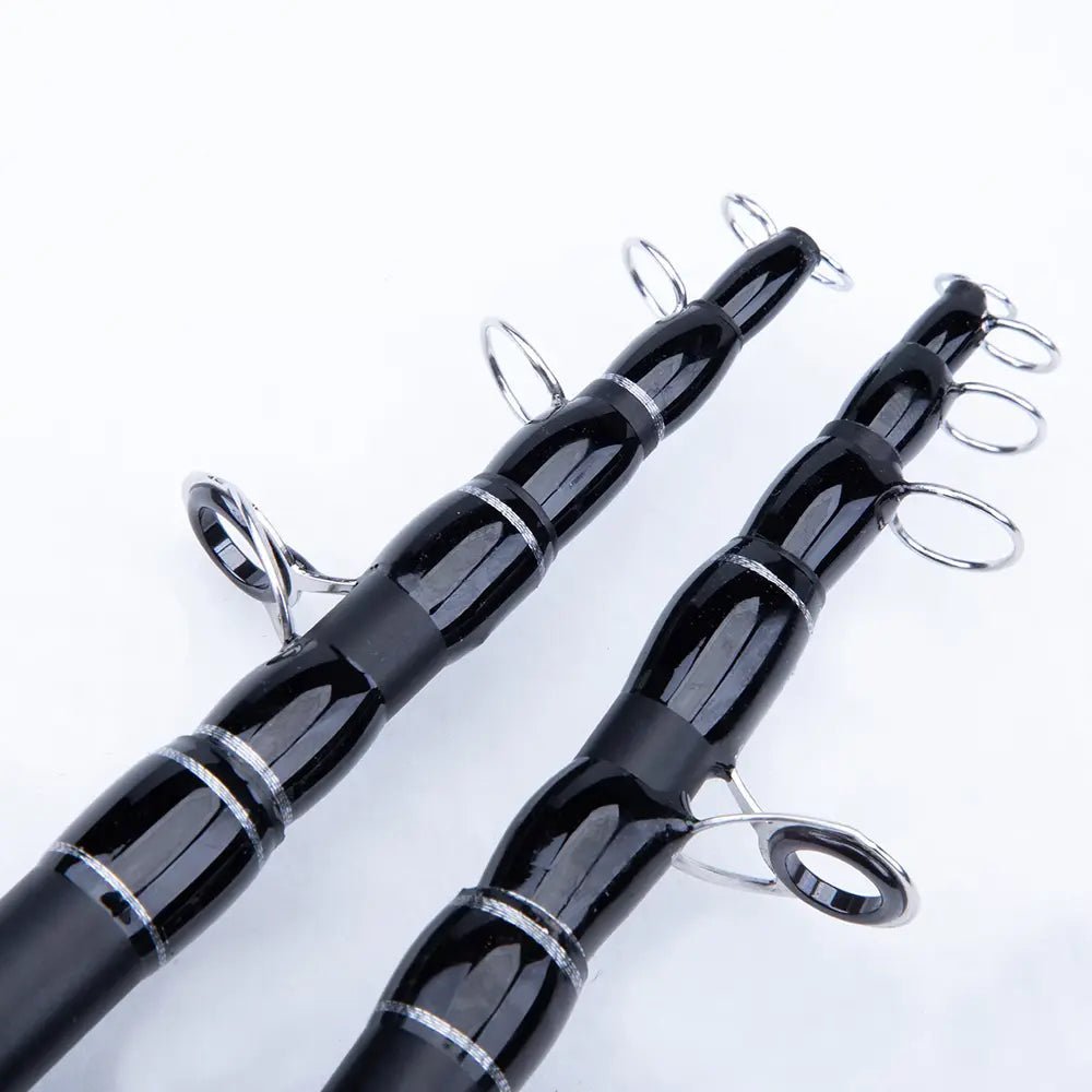 charged fishing pole rift APACHE II Telescopic Fly Fishing Rod