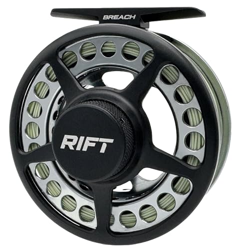 carbon fiber fly reel RIFT Breach Fly Reel | CNC Machined & Carbon Drag