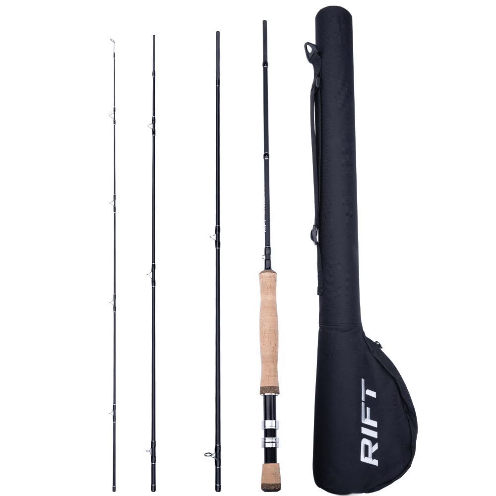 CUTTHROAT 4 - Piece Fly Rod w/ Travel Case - RIFT