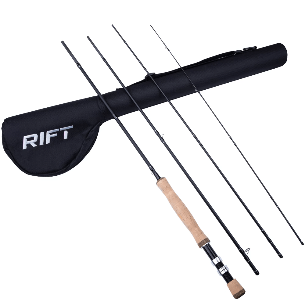 CUTTHROAT 4 - Piece Fly Rod w/ Travel Case - RIFT